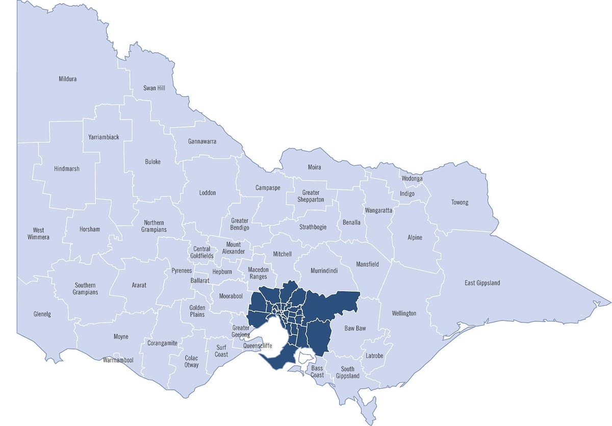 карту Вікторіанський рад