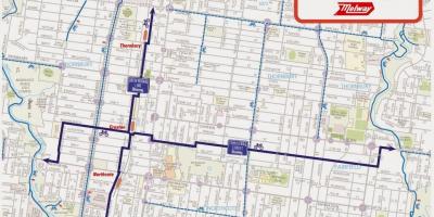 Карта прокату велосипедів Мельбурн
