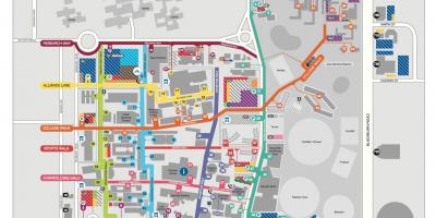 Університет Монаш Клейтон карті